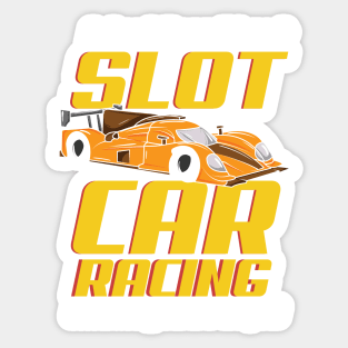 SLOT CAR RACING: Slot Car Racing Sticker